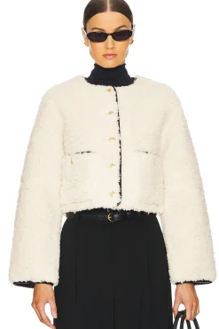 By Marianna Pauchet Reversible Faux Sherpa Jacket