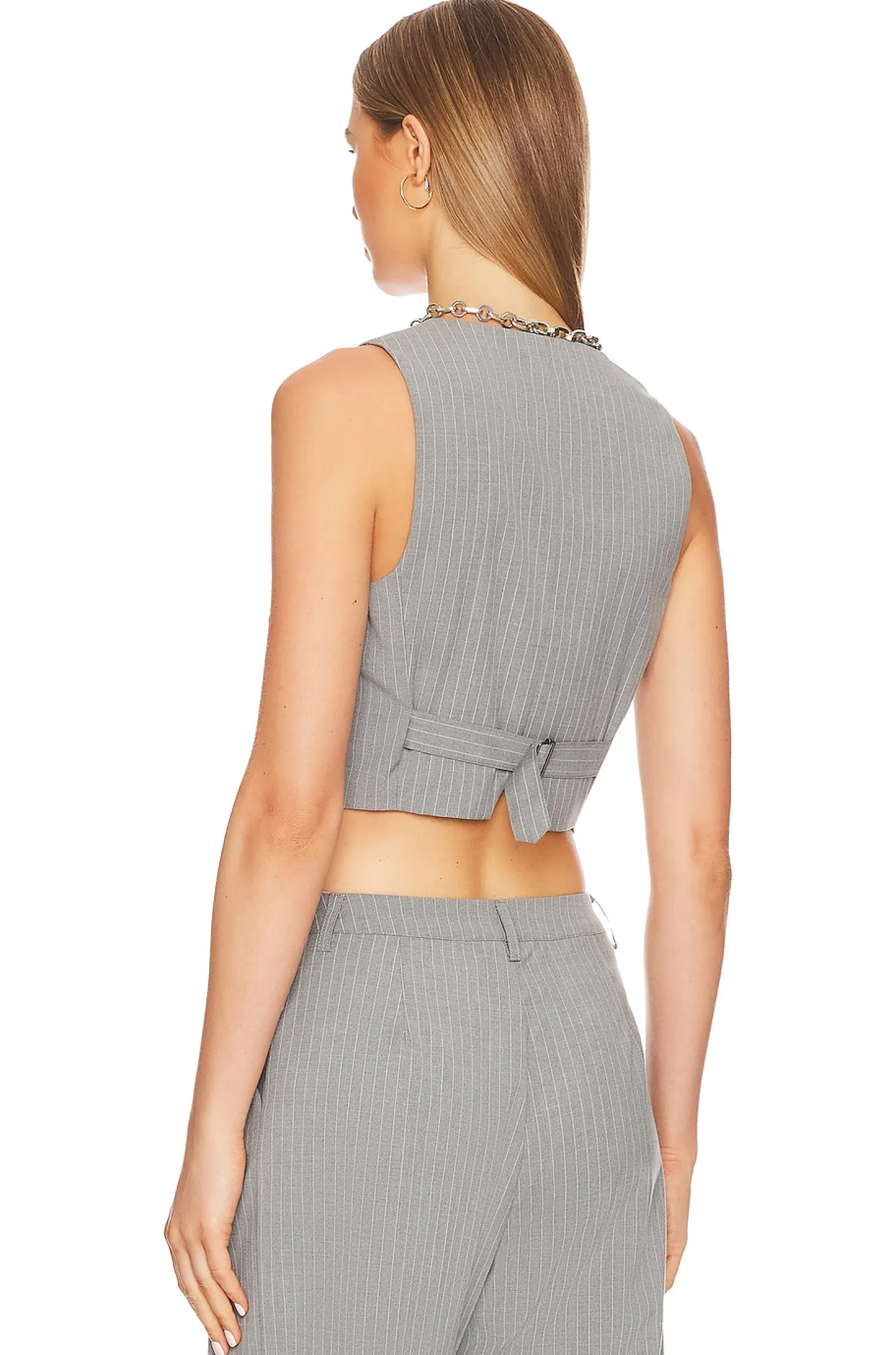 Callista Pin Stripe Vest
