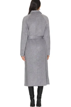Candice Scarf Double Wool Coat