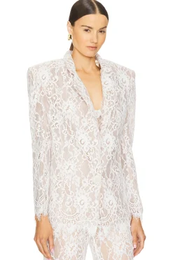 Capri Blanc Lace Blazer