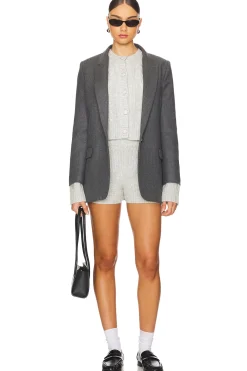 Cashmere Cable Knit Short