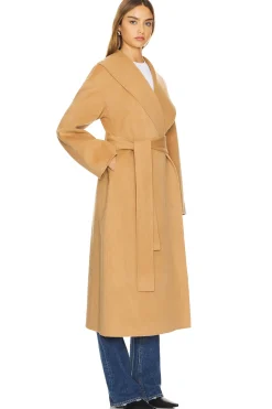 Cashmere Wrap Coat