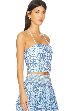 Ceresi Tie Halter Bandeau Top