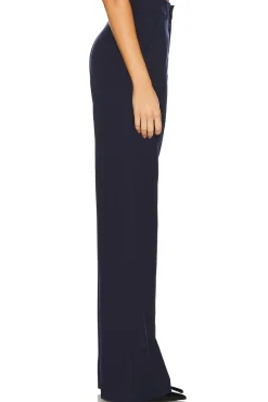 Chain Plate Straight Leg Trouser