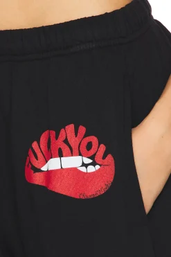 Chantria F You Biting Lip Sweatpants