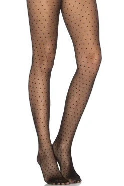 Chic Dot Sheer Tight