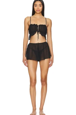 Chiffon Petal Bralette