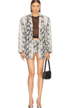 Chloe Leather Blazer