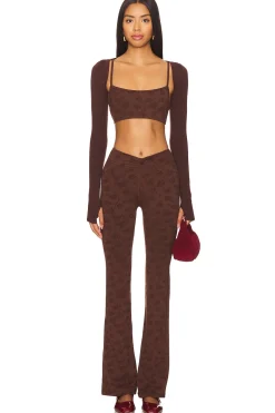 Clementine Shine Jacquard Legging