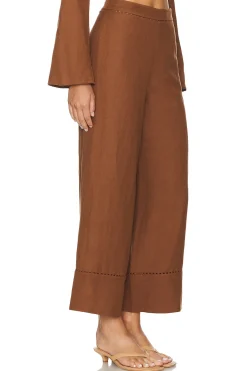 Colley Cropped Straight Leg Pant