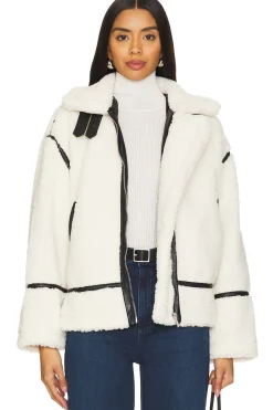 Contrast Stitching Jacket