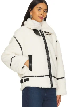 Contrast Stitching Jacket