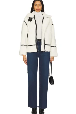 Contrast Stitching Jacket