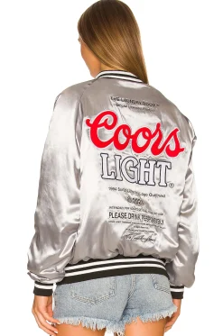 Coors Light Official Nylon Bomber Jacket