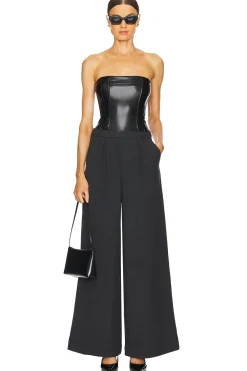 Corset Wide Leg Jumpsuit