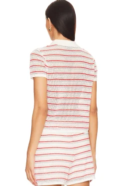 Cotton Mesh Mini Shirt