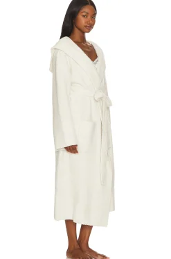 CozyChic Ribbed Hooded Robe