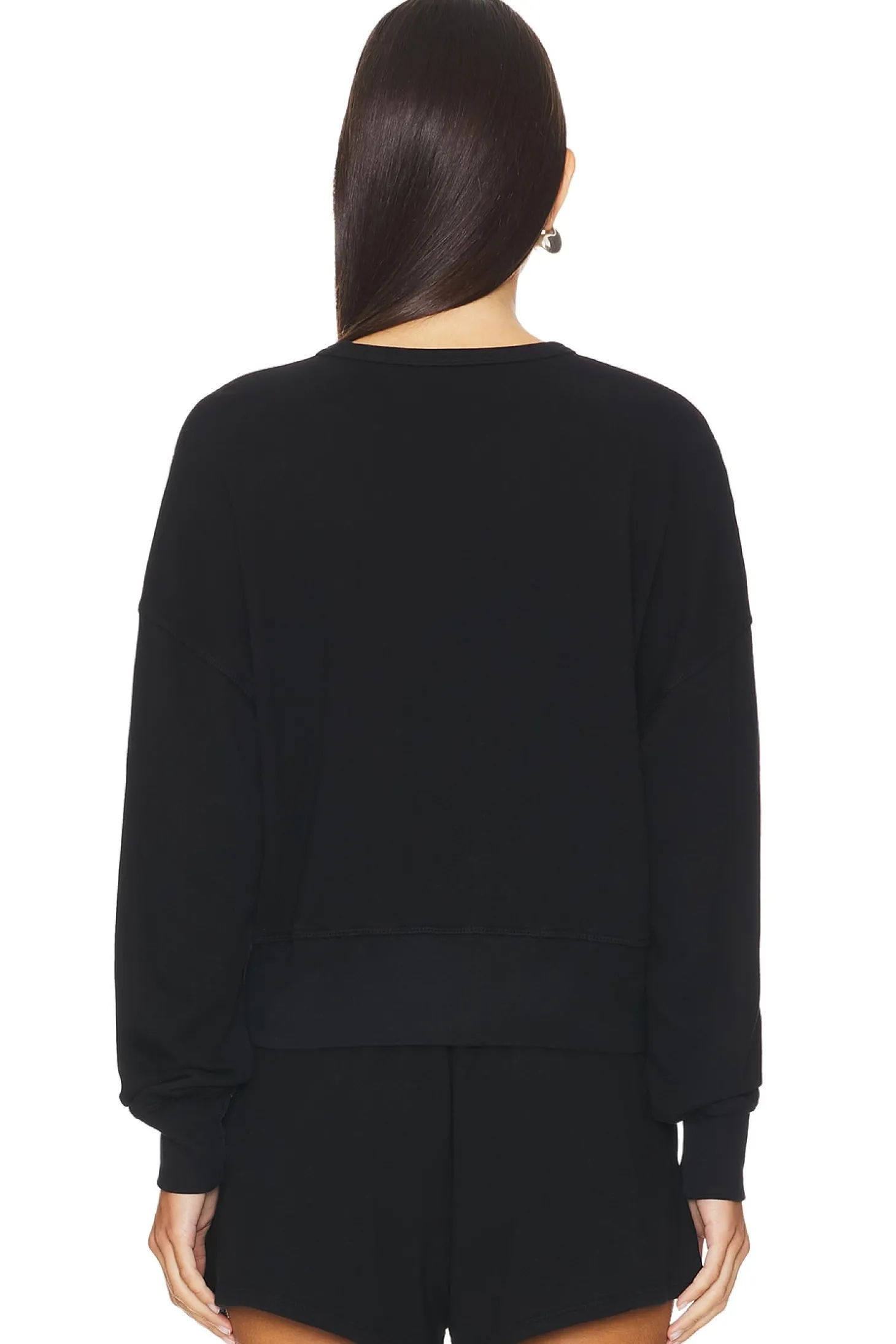 Crew Neck With Heart Print