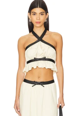 Criss Cross Halter Top