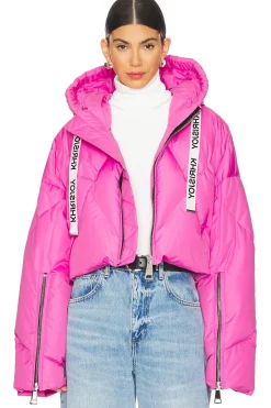 Crop Iconic Puffer Jacket