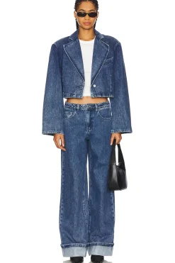 Cropped Blazer Jacket