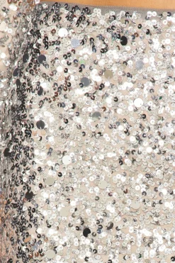 Crystal Sequin Mini Skirt