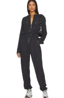 Dark Romance Zipped Up Jumpsuit