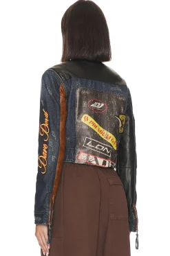 Daytona Zip Off Sleeve Moto Jacket