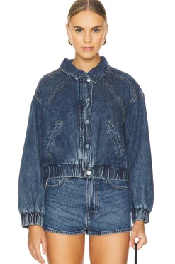 Denim Bomber Jacket
