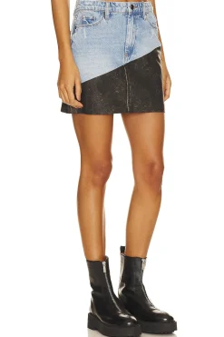 Denim Mini Skirt