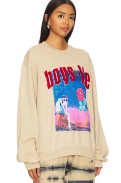 Desert Oasis Terry Natural Kara Sweatshirt