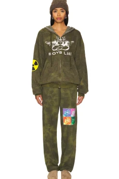 Don't Test Me Terry Natural Harley Hoodie