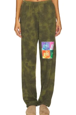 Don't Test Me Terry Natural Kimmy Sweatpants