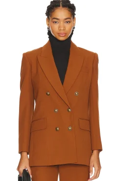 Double Breasted Slim Blazer