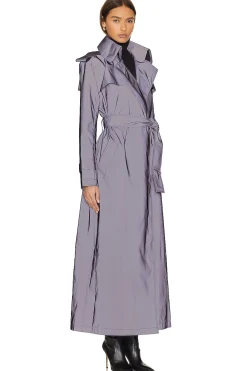 Double Breasted Trench To Ankle