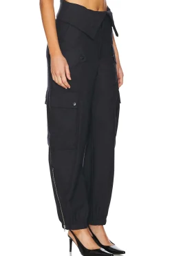 Double Waistband Cargo Pants