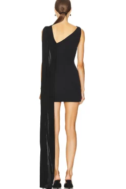 Draped Chest Mini Dress