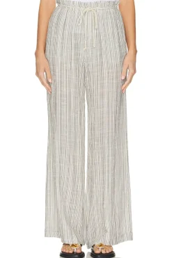 Drawcord Wide Leg Pant