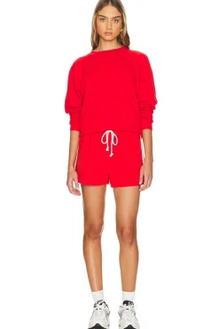 Eco Terry Stripe Sweat Short