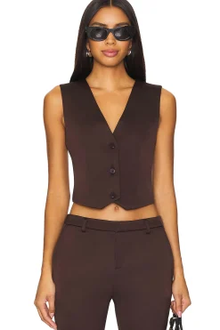 Edwina Havey Satin Vest