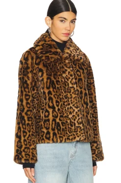 Elis Leopard Short Coat