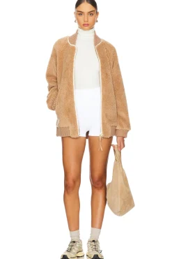 Ella Longline Sherpa Bomber