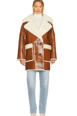 Elodie Shearling Coat