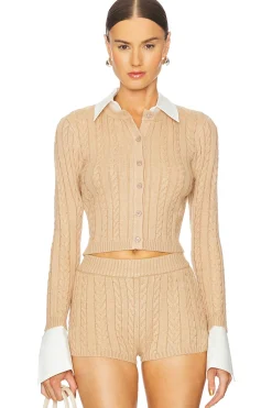 Eloise Cable Knit Cardigan