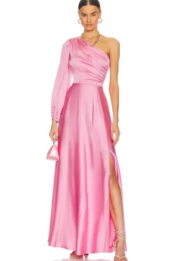 Elsabet One Shoulder Gown