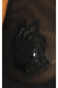 Embellished Cup Bodysuit