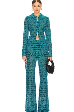 Embroidered Button Up Shirt