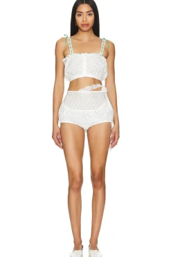 Embroidered Cotton Bloomer