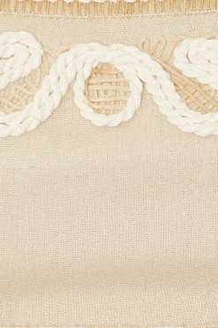 Embroidered Linen Top