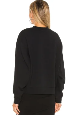 Essential Terry Crew Sweatshirt W/ Puff Paint Logo